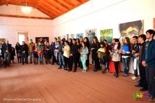 В Гяндже представлены работы молодых художников (фото)