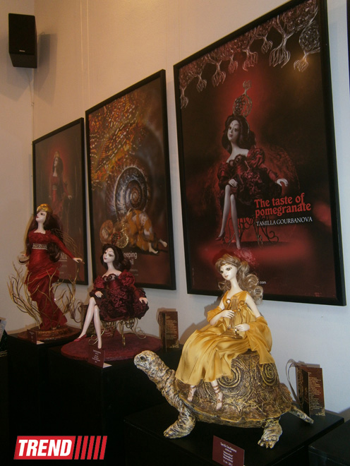 "Феникс", "Вкус граната" и другие работы Тамиллы Гурбановой (ФОТО)