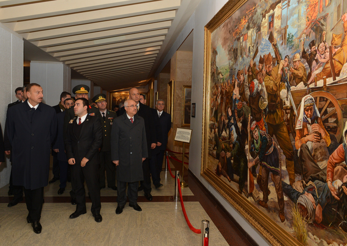 Президент Азербайджана посетил Мавзолей Ататюрка (ФОТО)