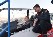 Президент Азербайджана ознакомился с Компанией аэрокосмической промышленности Турции (ФОТО)