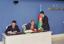 Азербайджан и Турция подписали семь документов (ФОТО)