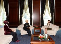 Первая леди Азербайджана встретилась с супругой премьер-министра Турции (ФОТО)