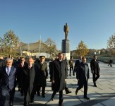 Президент Азербайджана ознакомился с парком Гейдара Алиева в Анкаре (ФОТО)