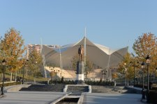 Президент Азербайджана ознакомился с парком Гейдара Алиева в Анкаре (ФОТО)