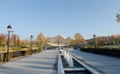 Президент Азербайджана ознакомился с парком Гейдара Алиева в Анкаре (ФОТО)