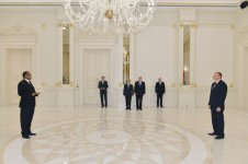 Президент Азербайджана принял верительные грамоты новоназначенных послов Анголы и Джибути
