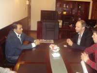 Директор азербайджанского театра встретился с режиссером из Великобритании (ФОТО)