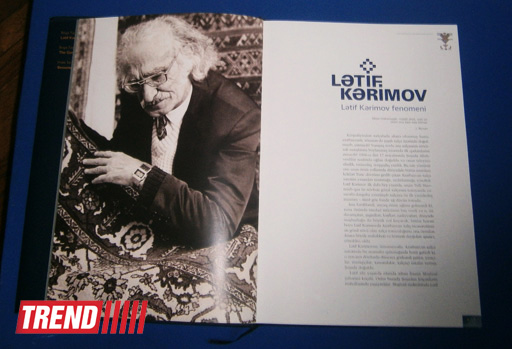 В Баку состоялось мероприятие, посвященное великому мастеру ковра Лятифу Керимову (ФОТО)