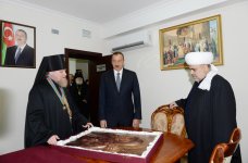 Президент Ильхам Алиев принял участие в открытии Православного религиозно-культурного центра Бакинской и Азербайджанской епархии (ФОТО)