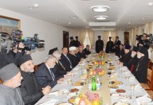 Президент Ильхам Алиев принял участие в открытии Православного религиозно-культурного центра Бакинской и Азербайджанской епархии (ФОТО)