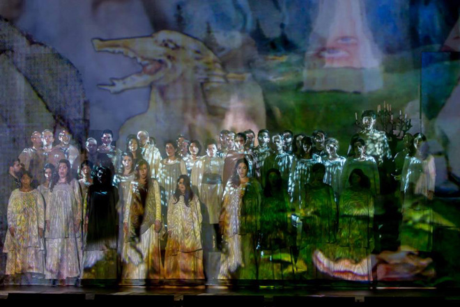 Авез Абдуллаев исполнил главную роль в спектакле "Макбет" на фестивале в Италии (ФОТО)