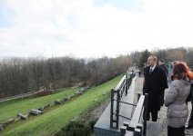 Ильхам Алиев посетил памятник жертвам Голодомора 1930-х годов (ФОТО)