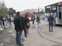 В Баку проведена акция по пропаганде ПДД - нарушение правил остановки и стоянки  (ФОТО)