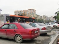 В Баку проведена акция по пропаганде ПДД - нарушение правил остановки и стоянки  (ФОТО)