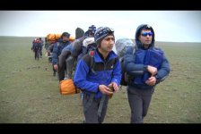 От безымянной высоты по безлюдным местам Гярмийана - финалисты экстремального реалити-шоу "Sinaq" (ФОТО)