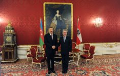 Ильхам Алиев встретился с Президентом Австрии (ФОТО)