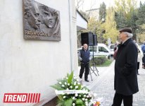 В Баку состоялось открытие барельефа Расима Оджагова (фото)