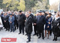 В Баку состоялось открытие барельефа Расима Оджагова (фото)