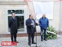 В Баку состоялось открытие барельефа Расима Оджагова (фото)