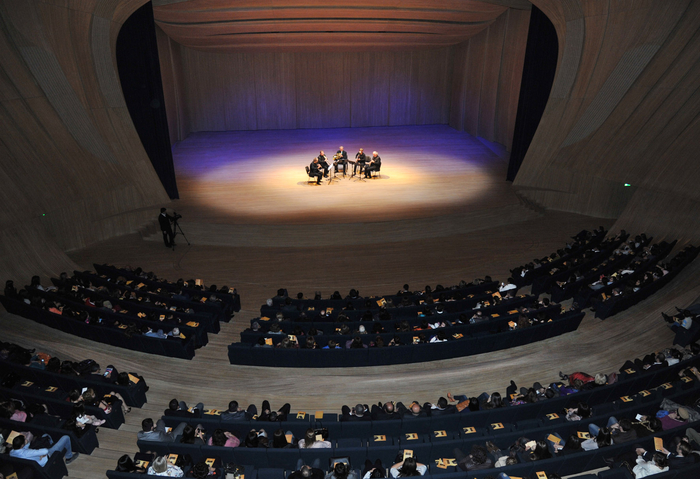 В Центре Гейдара Алиева состоялся вечер классической музыки с участием квинтета духовых инструментов Берлинской филармонии (ФОТО)