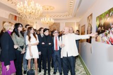Мехрибан Алиева приняла участие в выставке «Азербайджан – пространство толерантности» в Париже (версия 2) (ФОТО)
