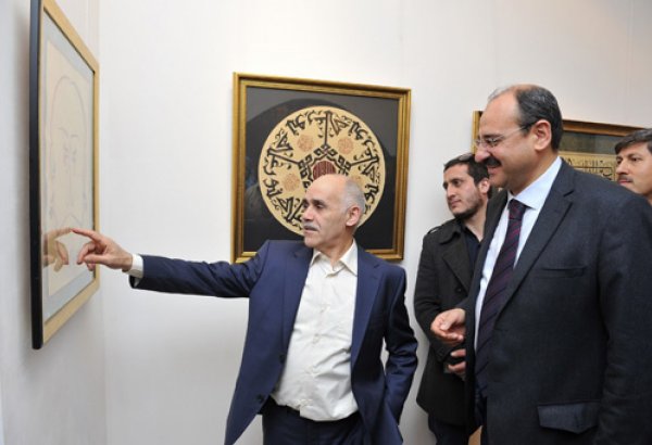 В Баку прошла выставка "Таинственные буквы" (ФОТО)