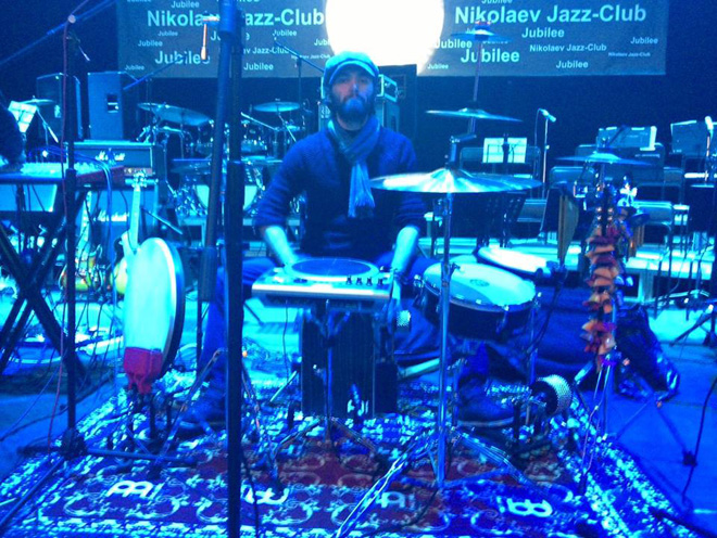 Перкуссионист Орхан Агабейли выступил на джаз-фестивале "JUBILEE-2013” (фото)