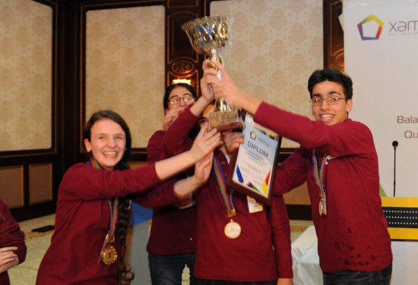 В Нахчыване завершился чемпионат Азербайджана по игре "Хамса" среди школьников (ФОТО)