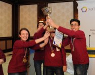 В Нахчыване завершился чемпионат Азербайджана по игре "Хамса" среди школьников (ФОТО)