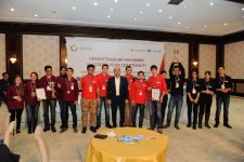 В Нахчыване завершился чемпионат Азербайджана по игре "Хамса" среди школьников (ФОТО)