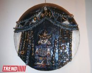 Вернисаж азербайджанских художников: керамика, батик, гобелены (ФОТО)