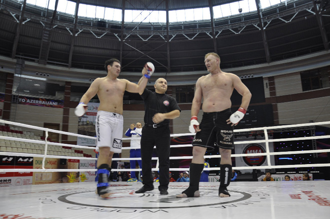 В Баку прошел Кубок мира по боям ММА (ФОТО)