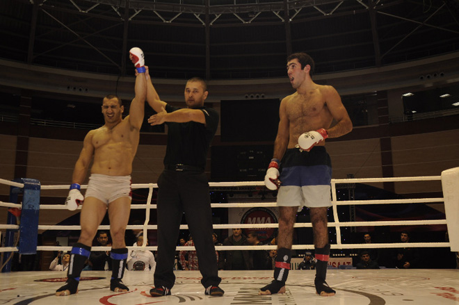 В Баку прошел Кубок мира по боям ММА (ФОТО)