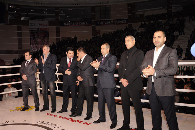 В Баку прошел Кубок мира по боям ММА (ФОТО)