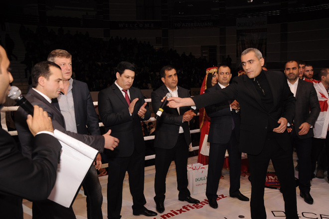 В Баку прошел Кубок мира по боям ММА (ФОТО)