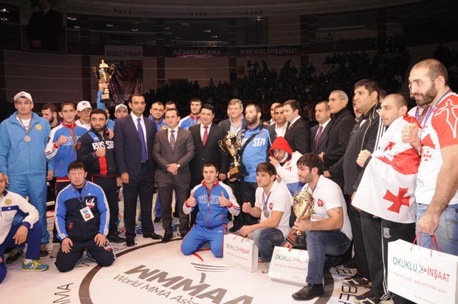 В Баку прошел Кубок мира по боям ММА (ФОТО)