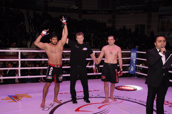 В Баку прошел Кубок мира по боям ММА (ФОТО)