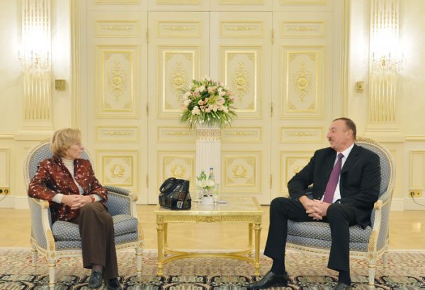 Президент Азербайджана принял главу МИД Италии