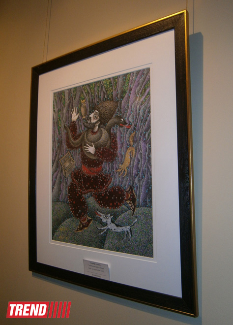 В Баку открылась выставка Арифа Гусейнова "Азербайджанская сказка" (ФОТО)