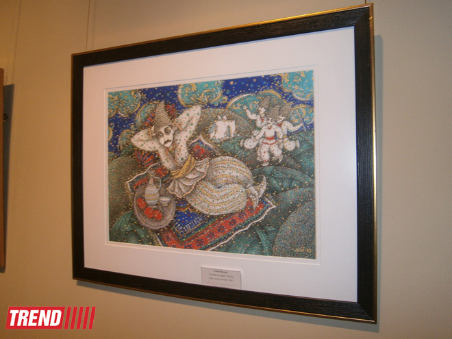 В Баку открылась выставка Арифа Гусейнова "Азербайджанская сказка" (ФОТО)