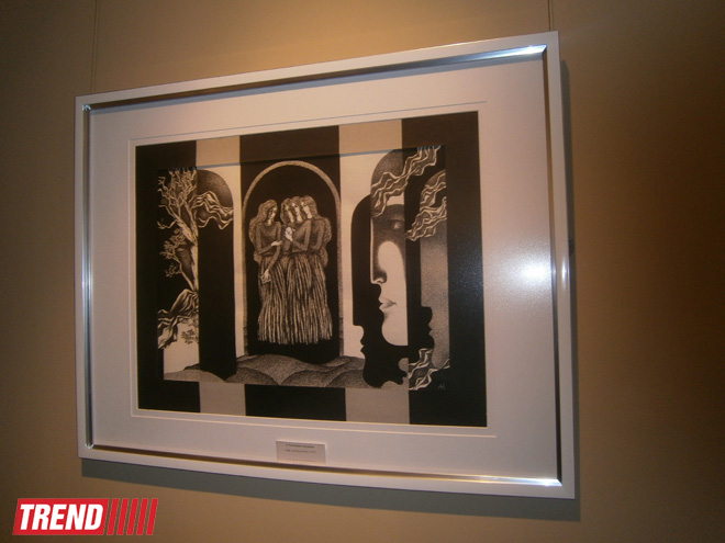 В Баку открылась выставка Арифа Гусейнова "Азербайджанская сказка" (ФОТО)