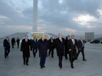 Президент Республики Дагестан Рамазан Абдулатипов ознакомился с Площадью Государственного флага (ФОТО)