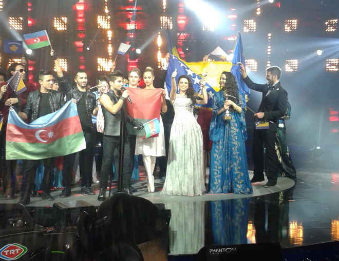 Я от всей души хочу поздравить Азербайджан с победой! - певица из Беларуси Гюнешь (видео-фото)