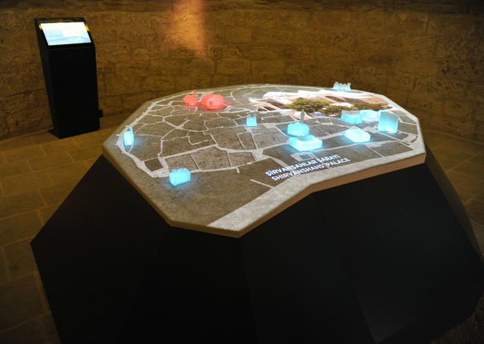 Президент Ильхам Алиев и его супруга ознакомились с работами по консервации, проводимыми в Девичьей башне (ФОТО)