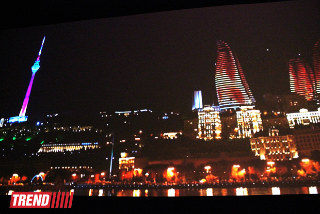 Сабина Бабаева презентовала проект в 3D на композицию "Мой Азербайджан" (ВИДЕО-ФОТО)