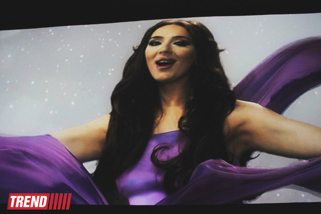 Сабина Бабаева презентовала проект в 3D на композицию "Мой Азербайджан" (ВИДЕО-ФОТО)