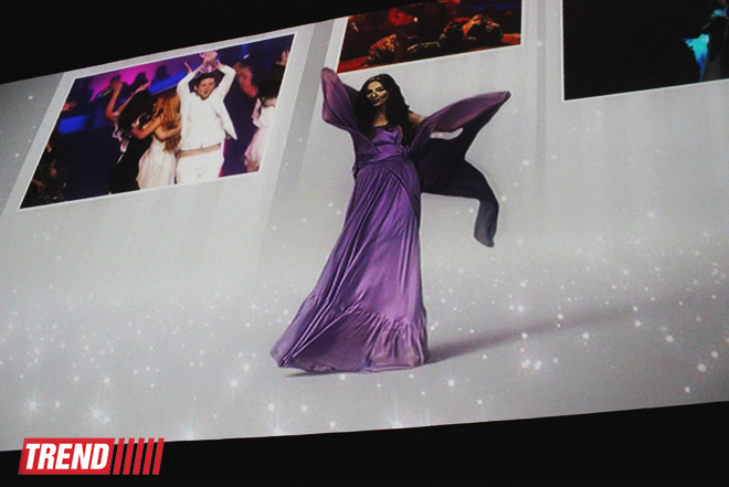 Сабина Бабаева презентовала проект в 3D на композицию "Мой Азербайджан" (ВИДЕО-ФОТО)