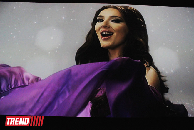 Сабина Бабаева презентовала проект в 3D на композицию "Мой Азербайджан" (ВИДЕО-ФОТО)