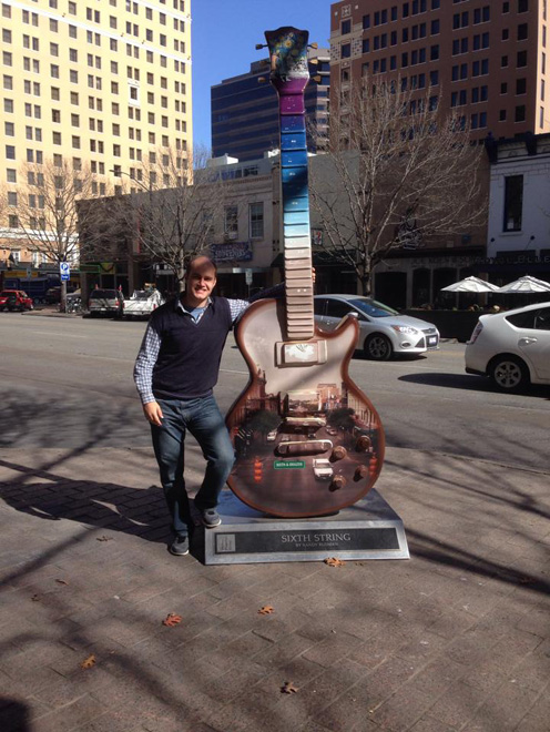 Азербайджанский гитарист в рамках мирового турне выступил в США (фото)