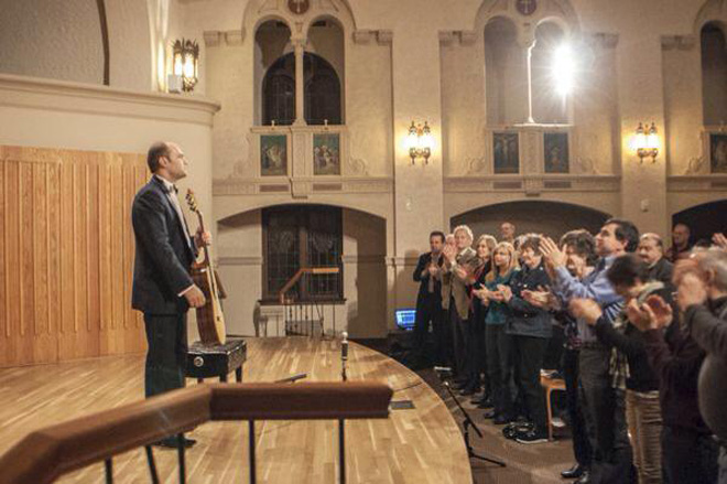 Азербайджанский гитарист в рамках мирового турне выступил в США (фото)